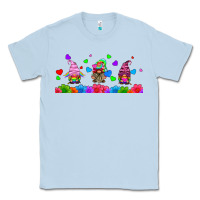 Dusty Blue lgbtq gnome  libbey glass Classic Tee - HRA Design Shop