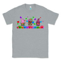 Heather Grey lgbtq gnome  libbey glass Classic Tee - HRA Design Shop