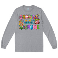 Heather Grey Easter gnome sweet gnome Long Sleeve Tee - Neo Western