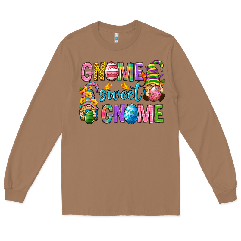 Easter Gnome Sweet Gnome Long Sleeve Tee by Neo Western | Teevron