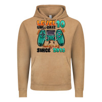 Level 10 Unlocked Awesome Since 2013 Vintage Hoodie | Teevron