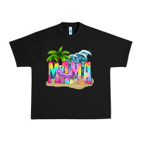 Black summer mama Urban Heavy Tee - texasbilliewilder