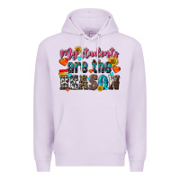 Lilac my students are the reason Premium Hoodie - NancyCooperArtShop