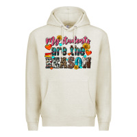 Oatmeal Heather my students are the reason Premium Hoodie - NancyCooperArtShop