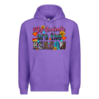 Purple my students are the reason Premium Hoodie - NancyCooperArtShop