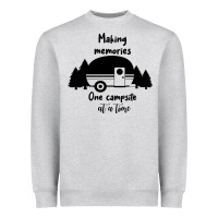 Heather Grey making memories Heavyweight Sweatshirt - Unal Design