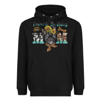 Black french bulldog mom Heavyweight Hoodie - BarkalooDesign