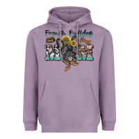 Lavender french bulldog mom Heavyweight Hoodie - BarkalooDesign