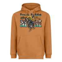 Meerkat french bulldog mom Heavyweight Hoodie - BarkalooDesign