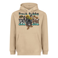 Mushroom french bulldog mom Heavyweight Hoodie - BarkalooDesign
