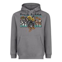 French Bulldog Mom Heavyweight Hoodie | Teevron