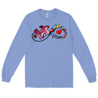 Colony Blue autism mom 1 Long Sleeve Tee - SublimationCraftShop