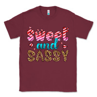 Burgundy sweet and sassy Classic Tee - HRA Design Shop