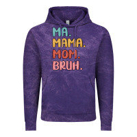 Cloud Purple ma mama mom bruh Vintage Hoodie - MaliasSmallBusiness