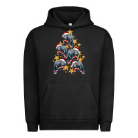 Christmas Tree With Manatee Urban Hoodie | Teevron
