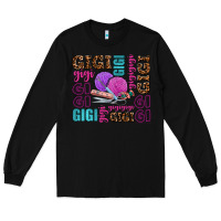 Black gigi gigi with knitting Long Sleeve Tee - AdoDesignShop