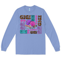 Colony Blue gigi gigi with knitting Long Sleeve Tee - AdoDesignShop