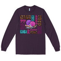Plum gigi gigi with knitting Long Sleeve Tee - AdoDesignShop