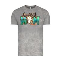 Cloud Rock mom with bull skull Vintage Tee - Zillion Design Studio