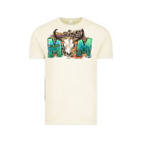 Vintage Arctic mom with bull skull Vintage Tee - Zillion Design Studio