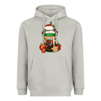 Moon Dust Christmas vacation trapper hat coffee cup Heavyweight Hoodie - Jasminsmagicworld