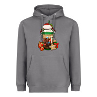 Storm Christmas vacation trapper hat coffee cup Heavyweight Hoodie - Jasminsmagicworld
