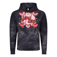 Cloud Black valentines day positive affirmations Vintage Hoodie - MaliasSmallBusiness
