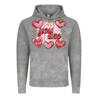 Cloud Rock valentines day positive affirmations Vintage Hoodie - MaliasSmallBusiness