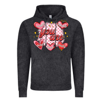 Vintage Black valentines day positive affirmations Vintage Hoodie - MaliasSmallBusiness