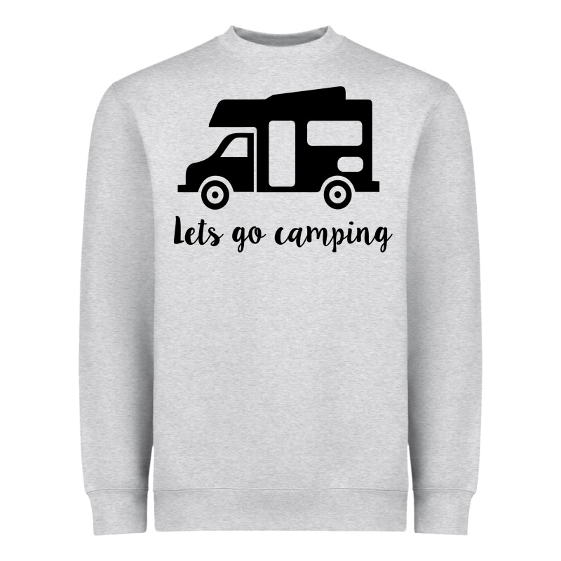 Lets Go Camping Heavyweight Sweatshirt by Unal Design | Teevron