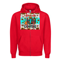 Red i’d rather be camping Zipper Hoodie - JahusDesignShop