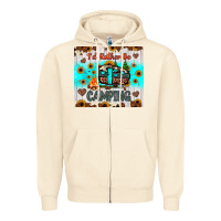 Sandshell i’d rather be camping Zipper Hoodie - JahusDesignShop