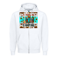 White i’d rather be camping Zipper Hoodie - JahusDesignShop