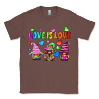 Chestnut lgbtq love is love gnomes Classic Tee - HRA Design Shop