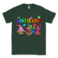 Sports Green lgbtq love is love gnomes Classic Tee - HRA Design Shop
