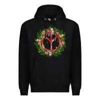 Black Christmas peace Premium Hoodie - MaliasSmallBusiness