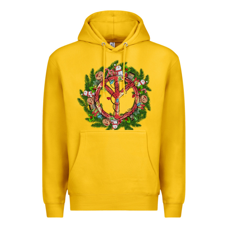 Christmas Peace Premium Hoodie by MaliasSmallBusiness | Teevron