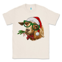 Natural christmas goat Classic Tee - RanaPortraitStore