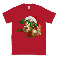 Red christmas goat Classic Tee - RanaPortraitStore