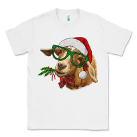 White christmas goat Classic Tee - RanaPortraitStore