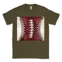 Army Green american football and baseball Classic Tee - BarkalooDesign