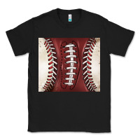 Black american football and baseball Classic Tee - BarkalooDesign