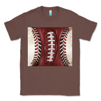 Chestnut american football and baseball Classic Tee - BarkalooDesign