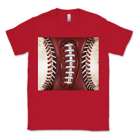 Red american football and baseball Classic Tee - BarkalooDesign