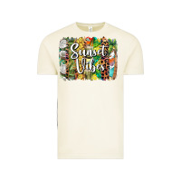 Vintage Arctic sunset vibes brush stroke Vintage Tee - BarkalooDesign