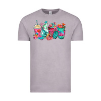 Vintage Zinc mermaid tail coffee cups Vintage Tee - Zillion Design Studio