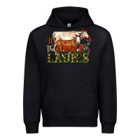 Black all the jingle ladies christmas cows Urban Hoodie - LillyAllenDesigns