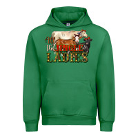 Emerald all the jingle ladies christmas cows Urban Hoodie - LillyAllenDesigns
