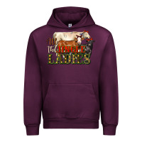 Mauve Wine all the jingle ladies christmas cows Urban Hoodie - LillyAllenDesigns