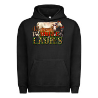 Pigment Black all the jingle ladies christmas cows Urban Hoodie - LillyAllenDesigns